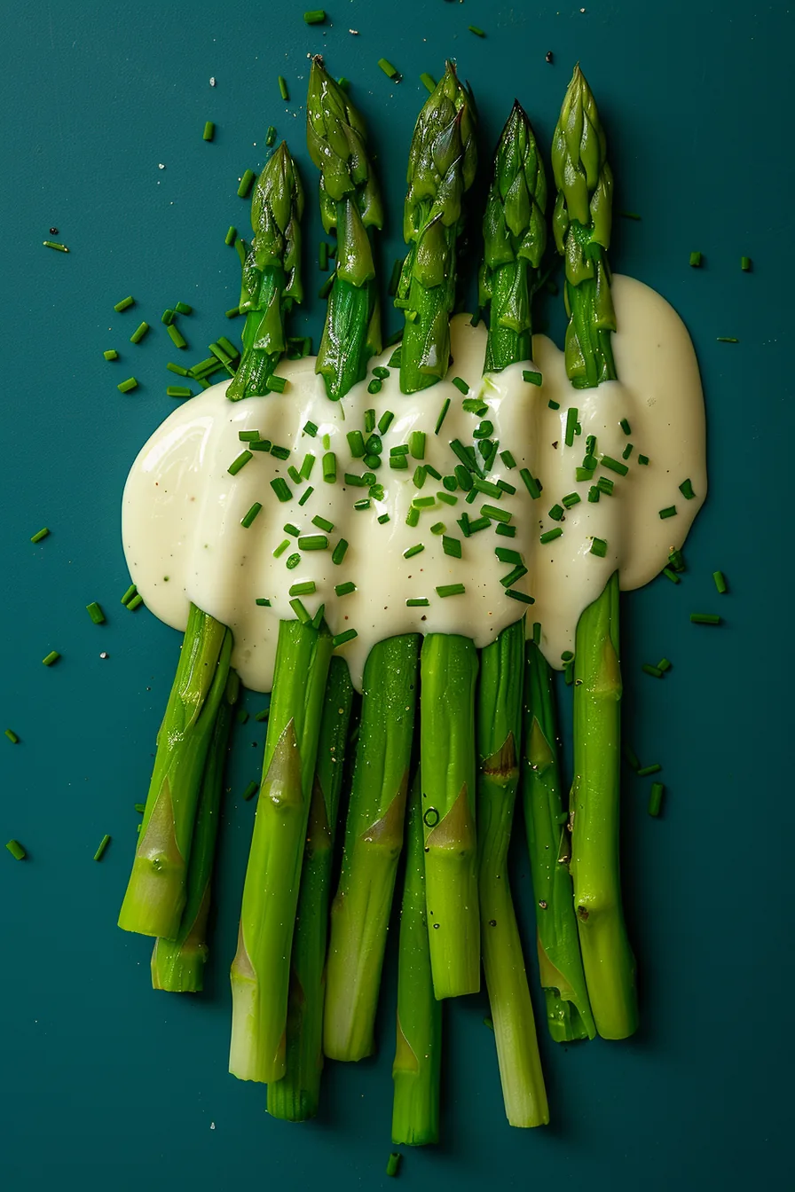 Asperges Vertes Sauce Normande