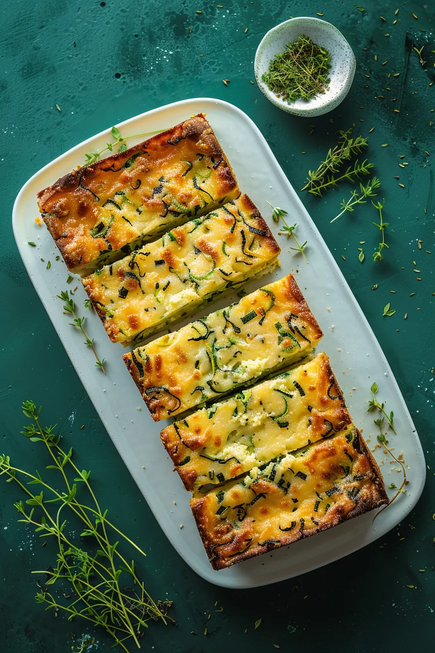 Cake Courgette et Neufchâtel
