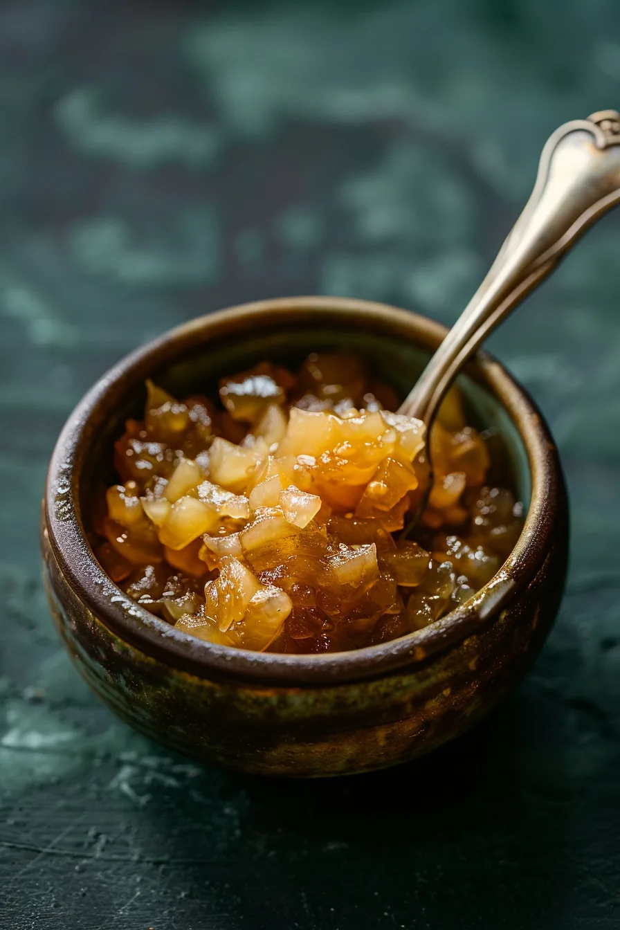 Chutney de Pomme au Cidre pour 4 personnes