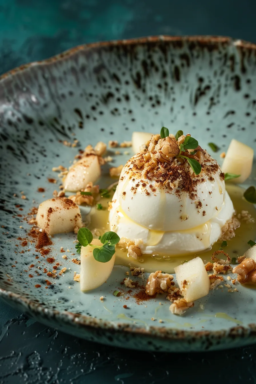 Ricotta Normande au Pommeau