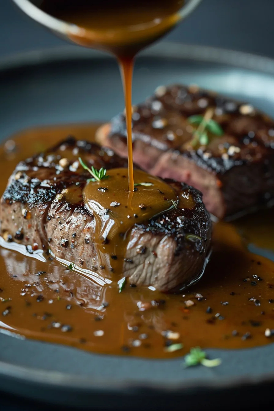 Sauce au Poivre et Calvados