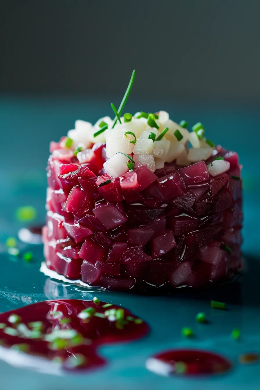 Tartare de Betterave et Neufchâtel